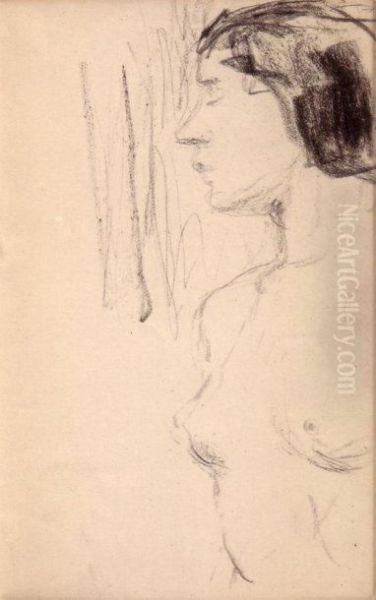 Elegante Et Son Chien, Paris - view 1