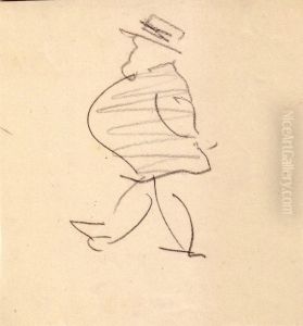 Homme Marchant Homme Marchant