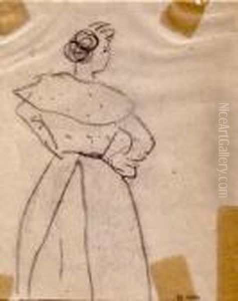 Femme De Dos, Paris - view 1