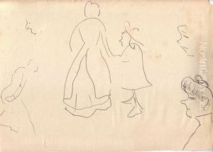 Mere Et Son Enfant by Albert Marquet