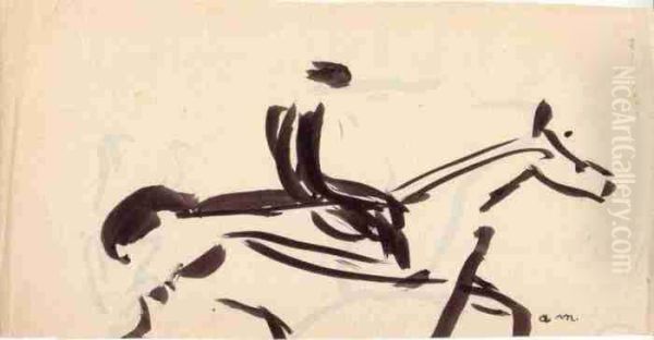 Cavalier Et Silhouettes, Paris - view 1