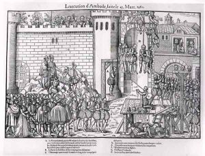 The Massacre of Amboise, engraved by Jacques Tortorel fl.1568-92 1560 by Perrissin, Jean Jacques