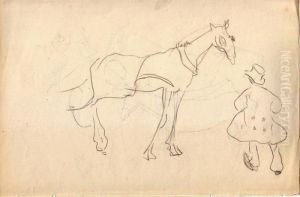 Cocher Et Son Cheval