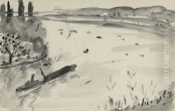 Au Bord De La Riviere - view 1