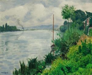 Bords De Seine A Triel by Albert Marquet