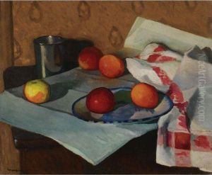 Nature Morte A La Serviette Bordee De Rouge by Albert Marquet