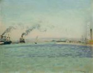 La Goulette, Le Port by Albert Marquet