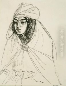 Jeune Algerienne by Albert Marquet