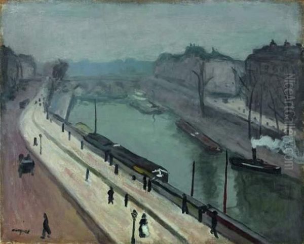Paris, Quai Des Grands Augustins - view 1