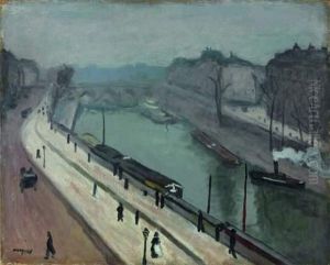 Paris, Quai Des Grands Augustins by Albert Marquet