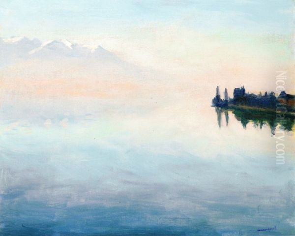 Le Lac Leman Vu De Montreux - view 1