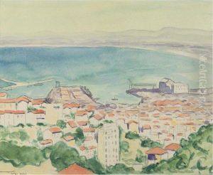 Alger, Le Port Vu Des Hauteurs Alger, Le Port Vu Des Hauteurs