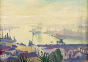 Le Port D'alger by Albert Marquet