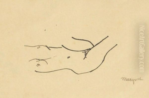 Etude De Nu Couche - view 1