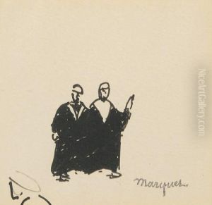Deux Personnages Marocains