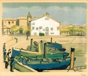 Port De Saint-jean-de-luz by Albert Marquet