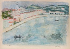 Le Port De Menton by Albert Marquet