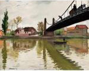 Le Pont De Conflans by Albert Marquet