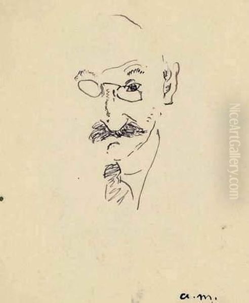 Autoportrait Esquisse - Circa 1915 - view 1