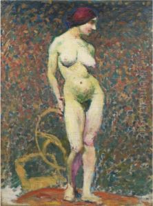 Modele Dans Son Atelier by Albert Marquet