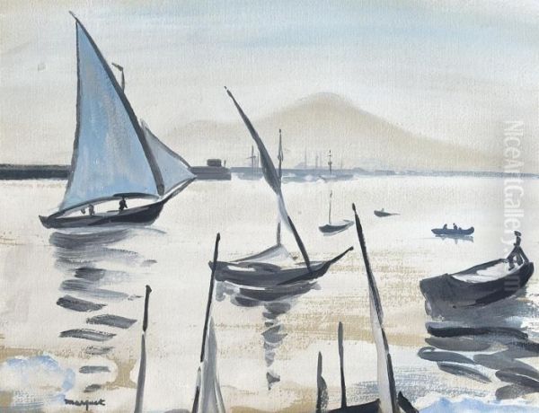 Les Bateaux A Naples - view 1