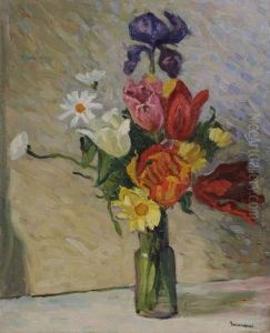 Les Tulipes, Circa 1900 by Albert Marquet