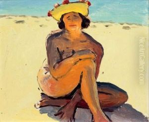Baigneuse Au Pyla by Albert Marquet