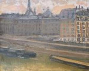 Paris, La Seine Et Le Quai Des Orfevres by Albert Marquet