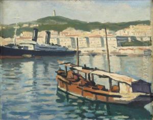 Le Port D'alger by Albert Marquet