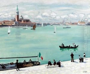Venise, Vue De La Giudecca by Albert Marquet