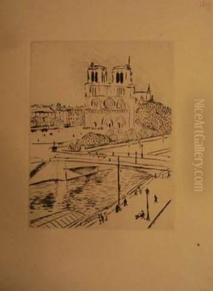 Notre-dame. 1927. - view 1