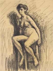 Nu Assis by Albert Marquet
