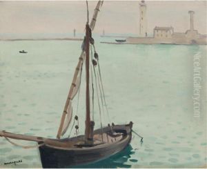 Le Port De Sete by Albert Marquet