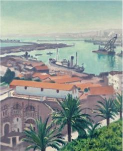 Les Palmiers Devant Le Port De L'agha