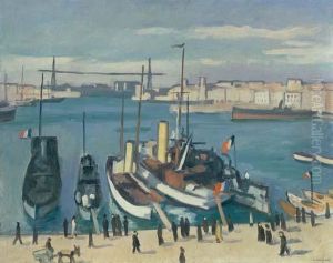 Le Vieux Port, Marseille by Albert Marquet