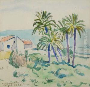 Paysage Aux Palmiers by Albert Marquet