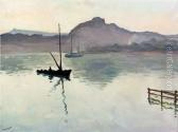 Matin A Porquerolles - view 1