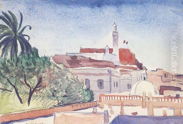 Laghouat, La Mosquee - view 1