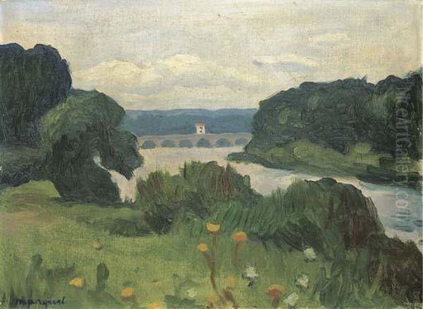 Vue De La Seine, Poissy - view 1