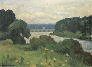 Vue De La Seine, Poissy by Albert Marquet