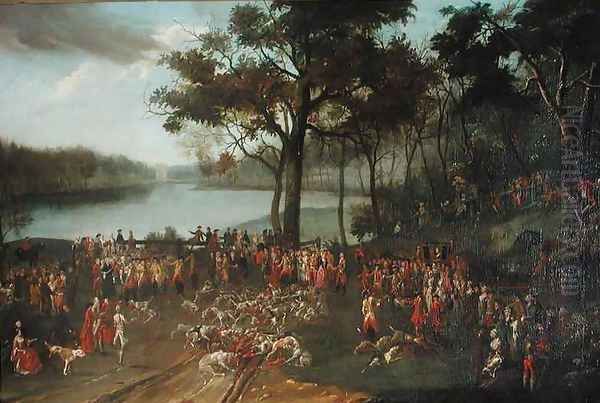 The Quarry at the Etangs de Commelles in 1771 - view 1