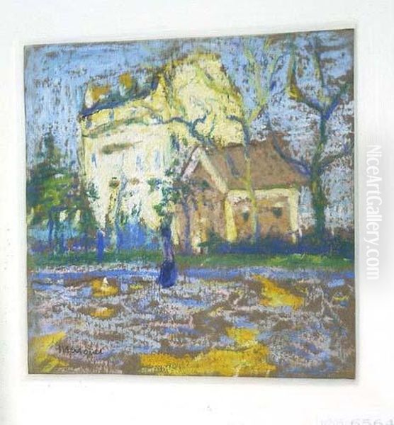 Haus Mit Garten In Der Normandie. Um 1905. - view 1