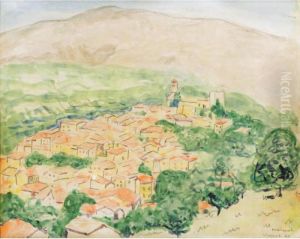 Vue De Vernet by Albert Marquet