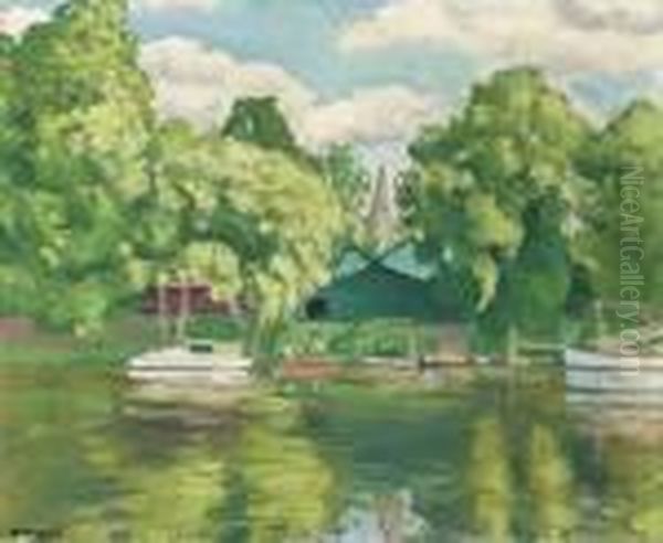 La Seine A Passy - view 1