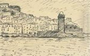 Vue De Collioure by Albert Marquet