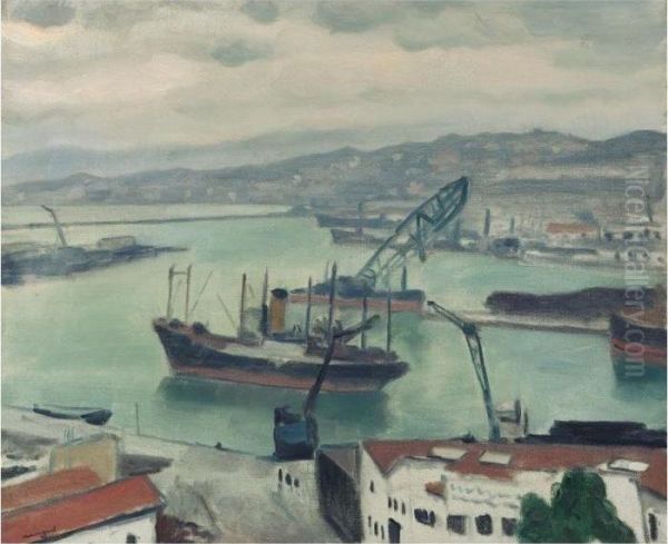 Cargo Dans Le Port - view 1