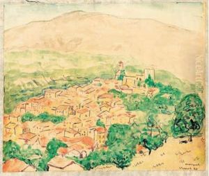 Vue De Vernet by Albert Marquet