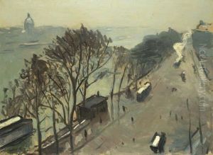 L'institut, Vu Du Quai Du Louvre by Albert Marquet