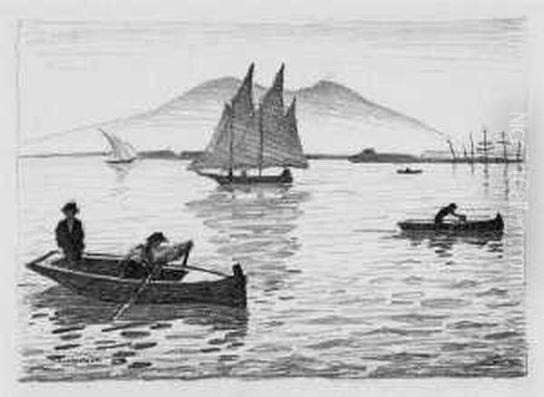 Le Port De Naples - view 1