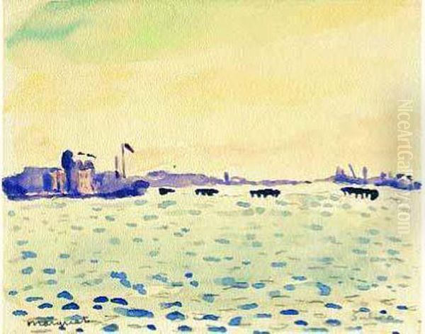 Le Danube : Entree Du Port De Sulina - view 1